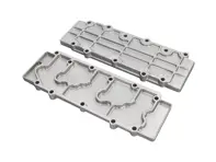 Nokkenasmotorkap - Onderste legering in zilver Porsche 911 1968-89 - 93010511600, 93010511605, 93010511601, 93010511602, 93010511603, 93010511604