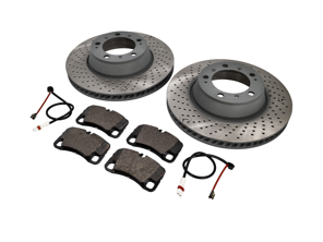 Pack Plaquettes et Disques de Frein ARRIÈRE Porsche 997 3.6L C2 - 99635240501, 99635240502, 99635240601, 99635240602