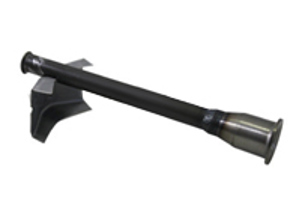 E-Brake cable tube & bracket. Porsche 356B / 356C - 64450104105, PP115J, P115