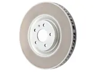 前制动盘，光滑一体式，360x36mm。保时捷 95B Macan 2018>> - 95B615301AA, 95B615302AA - PFL39527, PFR39528