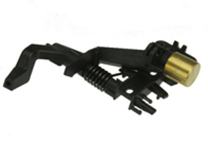 Leva del perno della serratura della porta. Porsche 987 Boxster / 987 Cayman / 997 - 99755538101, 99755538102, 99755538103, 99755538201, 99755538202, 99755538203 - URO-015138, URO-015139