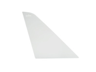 Front fixed 1/4 window glass, Clear. Porsche 911 69-84 COUPE - 90154250127, 90154250227