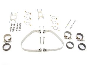 Kit de montaje para sistema de escape completo en Porsche 964 - 99311119500, 99908500102, 90007428202, 99908405202, 96411119800, 96411119205, 96411124702, 99902512501, 96411111902, 96411133600, 90007431101, 90022300102, 99908409502, 90007507803, 90002500703, 90015100603, 90007535400, 99950707300