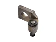 Front/Rear door hinge half, upper front. Porsche 9J1 Taycan - PAD831411, PAD831412, 9J1831411, 9J1831412