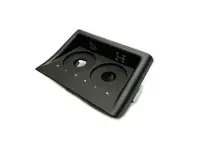 Centre console switch cover. double switch type Porsche 964 - 96455227104DB, 96455227104