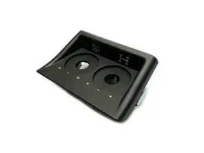 Centre console switch cover. double switch type Porsche 964 - 96455227104DB, 96455227104