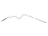 Linea di pressione del servosterzo. Porsche 993 con guida a destra - 99334746001