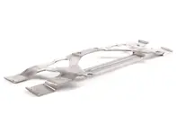 Exhaust muffler support bracket. Porsche 996 Turbo / 997 Turbo / 997 GT3 - 99611102471