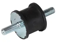 Soporte de goma para bomba de combustible. Porsche 911 63-73 / 914 - 9015018640, 1615250100 - 901 501 864 00