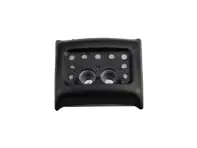 Front bumper guard, Satin black. Porsche 964 US spec. - 9645051570001C