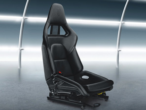 Sports bucket seat. Porsche 991 / 981 Boxster / 981C Cayman LHD Cars - 99104480131, 99104480132, 99104480136GDC, 99104480135GDC
