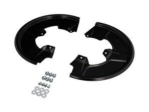 Front Brake Disc Cover Plates Kit. Porsche 964 C2 / C4 1989-93 - 96435180302, 96435180402, 90015100603, 99907200501, 90026904701
