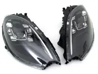 Phares à leds noirs. Voitures Porsche Macan LHD - 95B04490090