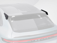 TechArt Dakspoiler Eindplaat. Porsche 9YA (E3) Cayenne Coupé - 09Y.121.680.009, 09Y.121.680.009G, 09Y.121.680.009M - 09Y.121.680.009, 09Y.121.680.009G, 09Y.121.680.009M