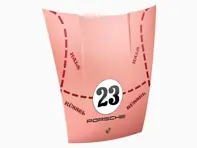 911 Bonnet Wall Art - Maiale rosa