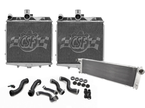 Aluminium radiator voor koelvloeistof. Porsche 997, Boxster / Cayman 987 - 99710613202, 99610603775, 99610603773, 99610603772, 99610603771, 99710613102 - 7047, 7048, 7053