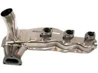 Exhaust heat exchangers, Polished stainless steel. Porsche 911 1984-89 - 91.104, 91.104S, 1623103900, 1623104000, 93021102901 - 1623104000