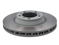 Brake disc rotor, Front. Porsche 9YA Cayenne / Cayenne Hybrid 2018>> Disc size 350mm x 34mm - 971615301, 9Y0615301, 971615302, 9Y0615302