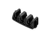 Kunststoffhalter für Bremsleitungen ab ABS-Pumpe. Porsche 955 / 957 / 958 Cayenne 2003-2018 - 95535554210
