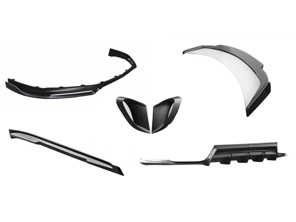 Kit aerodinamico RS per il carico aerodinamico. Porsche 991Turbo - P991.20.7000, P991.20.1022, P991.22.2020, P991.20.3020, P991.20.2025, P991.20.3040