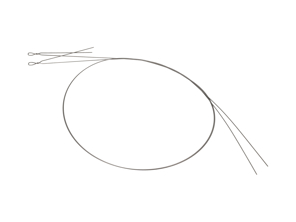 Câble de volet de chauffage. Porsche 911/930 1975-86, chauffage manuel. - 91142470102, 91142470101, 91142470108 - 911 424 701 01, 1670500206