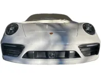 Front bumper side grilles wire mesh. Porsche 992 GTS / 992 Sports Design