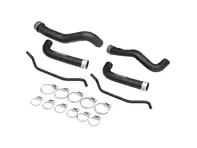 Kit de tubería de refrigerante del radiador delantero. Porsche 996 Turbo 2001-2005 - 99610662574, 99610662578, 99610662579, 99610662674, 99610662677, 99610662678, 99610680216, 99610662174, 99610662178, 99610662179, 99610613775, 99610613777, 99610613778, 99610613878, 99610613874, 99610613883, 99951255200, 99951255201, 99610680215, 99951258509, 99610663873, 99610663875, 99610663876, 99610663973, 99610663975, 99610663976, 99610680217, 99951255100, 99951255101