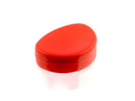 Heater control knob. RED. Porsche 911 1969-85 / 914 - 90157191800