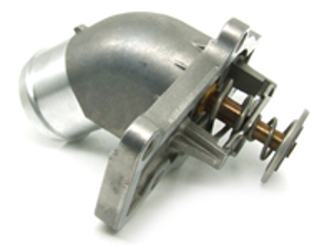 带恒温器插件的水温调节器。保时捷 987 Boxster / 987C Cayman / 997 - 99610612153, 99610612155, 99610601359, 996.106.013.59, 99610601359, 99610601361, 99610601360