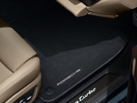 Floor mats with Nubuk surround. Porsche Taycan 2020>> (LHD Cars) - 9J1864435, 9J1864435OS5, 9J1864435OH7, 9J1864435OU6, 9J1864435OS1