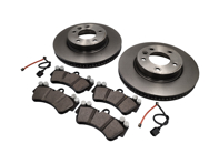 Pastiglie freno anteriori e pacchetto disco freno. Porsche Cayenne 957 3.6ltr / Diesel - 95535140141, 95535140241, 95535193908, 95561236502