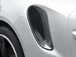 Prises d'air dans la section latérale arrière en carbone. Porsche 991.2 Turbo/S - 99104480410, 99104480074, 99104480410, 991504371001E0, 991504372001E0, 99150492501, 99150492501G2X, 99150492601, 99150492601G2X, 99150493500A3G, 99150493600A3G