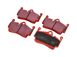 Pastillas de freno traseras Porsche 718 Boxster / Cayman (ROJO 'Road') - 98735293901, 98735293903 - DP 31920C, DP31920C, DP-31920C