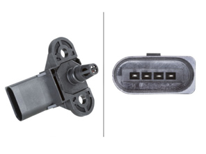 Boost pressure sensor. Porsche 958 Cayenne Hybrid / 970 Panamera Hybrid - 95860618010, 6PP009400501