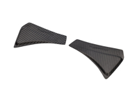 Support protection plate rear wing, Carbon Fibre. Porsche 981 Cayman GT4 / 718 Cayman GT4 - SRHDWSRP