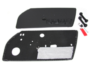 RS / RSA / Backdate Style Door panels in Black Vinyl for Porsche 911 / 912E / 930 / 964 / 993 1974-96