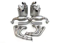 运动型排气歧管和排气管套件（+27 至 30 bhp）保时捷 997.1 C2 / C4 / C4S