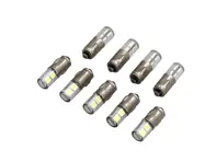 Dash Board LED Bulb Set of 9 BA7S Vintage White - 90063110299
