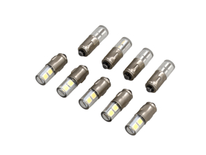 LED-Lampen für Armaturenbrett, 9er-Set BA7S Vintage White - 90063110299