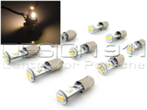 LED-Lampen für Armaturenbrett, 9er-Set BA7S Vintage White - 90063110299