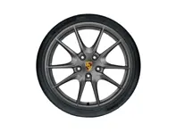 20' 991 C2 / C2S Carrera S Llantas y neumáticos de aleación de platino Original Porsche - 99104460206, 99104460205