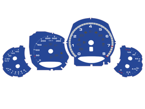 Quadrante impostato, Manuale / KMH. Porsche 991.2 turbo/turbo S