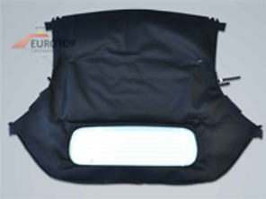 Cabriolet hood with glass rear screen upgrade. Porsche 986 Boxster - 986561151, 986561108, 986561155, 98656191505151, 98656191505152, 98656191505153, 98656191505155, 98656191505302, 98656191505154, 98656191503A10, 98656191503C50, 98656191503G10