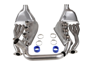 Heat exchanger set, 41 mm outer tubes. Porsche 911 3.2L 1983-89 - 1623107210, 91.932S41, 93021102901, 93021133500 - 1623107210