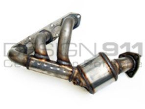 Exhaust Manifold with Catalytic Converter OE. Porsche 987 3.2 Boxster - 98711310605, 98711310606, 987113106AX, 98711310505, 98711310506, 987113105AX