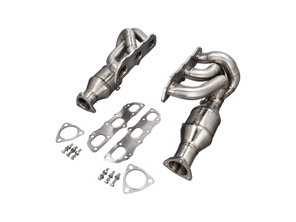 Abgaskrümmer mit 200 Zellen Katalysator. Porsche 997.2 - 99711310932, 997113109AX, 99711311032, 997113110AX