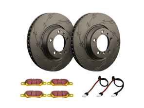FRONT Sports Brake Disc and Pads Set. Porsche 997.2 Carrera 2 / Carrera 4 3.6ltr - 99735140100, 99735140101, 99735140200, 9973514020, 99735193804, 99735193819, 99735193806, 98135193900, 98135193904, 99135194903, 99135194904, 99761276902