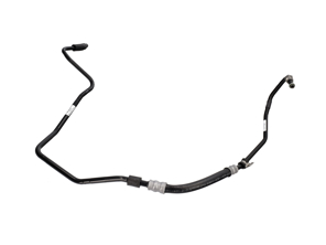 Linea di ritorno del servosterzo a cremagliera dello sterzo al radiatore dell'olio RHD. Porsche 958 Cayenne - 95834745001, 95834745000