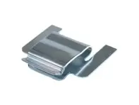 Metal clip door channel rubber. Porsche 924 / 944 / 968 - 171837485