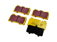 Plaquettes de frein avant EBC YELLOW « Fast Road ». Porsche Macan 2.0 - 8R0698151H, 9A769815100, PAC698151 - DP42168R